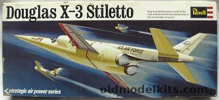 Revell 1/65 Douglas X-3 Stiletto - Strategic Air Power Series, H135 plastic model kit
